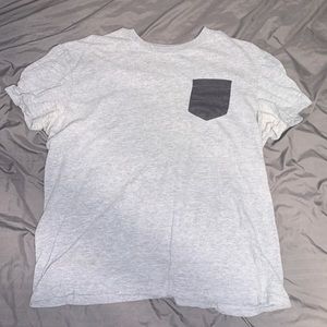 Gray Men’s Pocket Tee